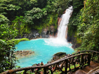 celeste river waterfall